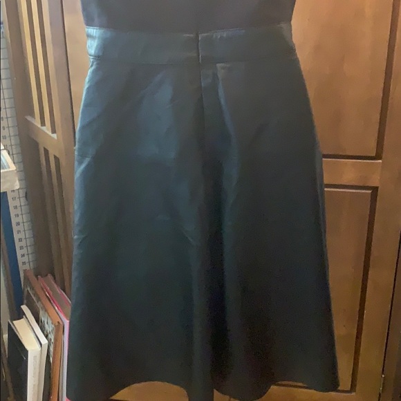 Beautiful All- black Kate Spade Saturday Genuine Leather Combo Dress; Size 4 - Picture 4 of 6